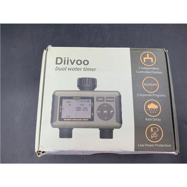 Diivoo Dual Water Timer