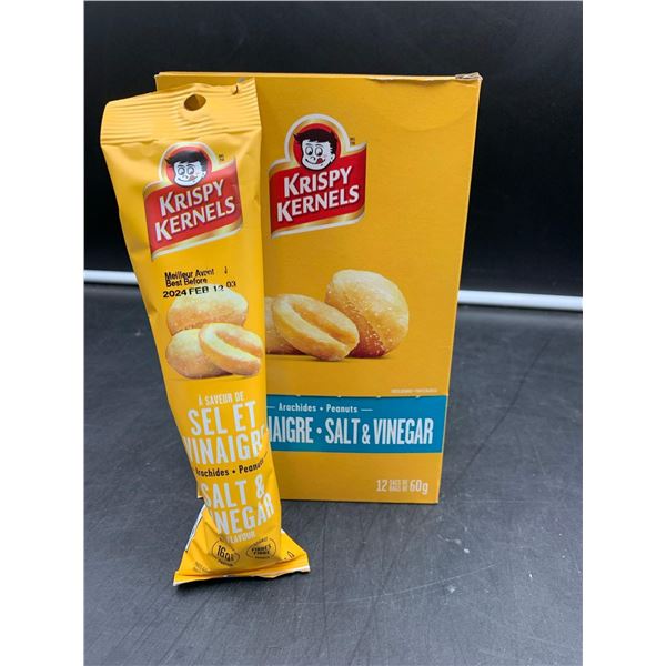 Krispy Kernels Salt & Vinegar Peanuts ( 12 x 60g)