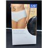 Image 1 : 5pk Ladies Seamless Briefs (L)
