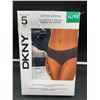 Image 1 : 5pk DKNY Cotton Hipster Panties (XL)
