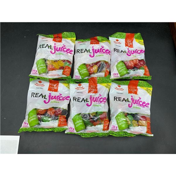 Real Juicee Jubes (6 x 250g)