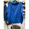 Image 3 : Tuff athletics blue pull over hoodie ladies size medium