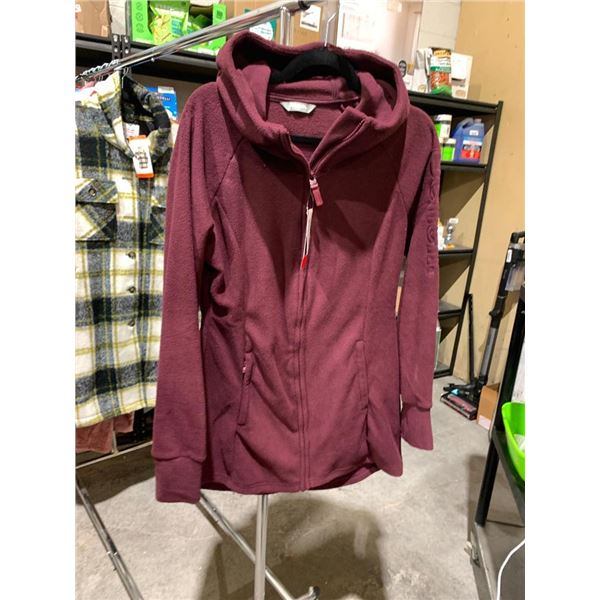 Bench ladies full zip maroon colour top size medium