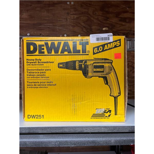 DeWalt 6Amp Heavy Duty Drywall Screwdriver