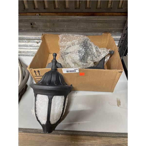 2 Exterior Wall Lights