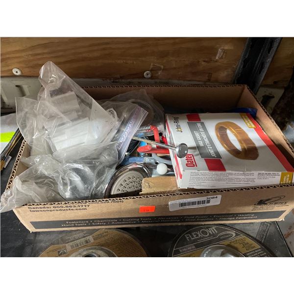 Lot of Assorted Plumbing Accessories