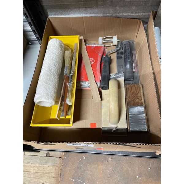 Lot of Assorted Painting Supplies