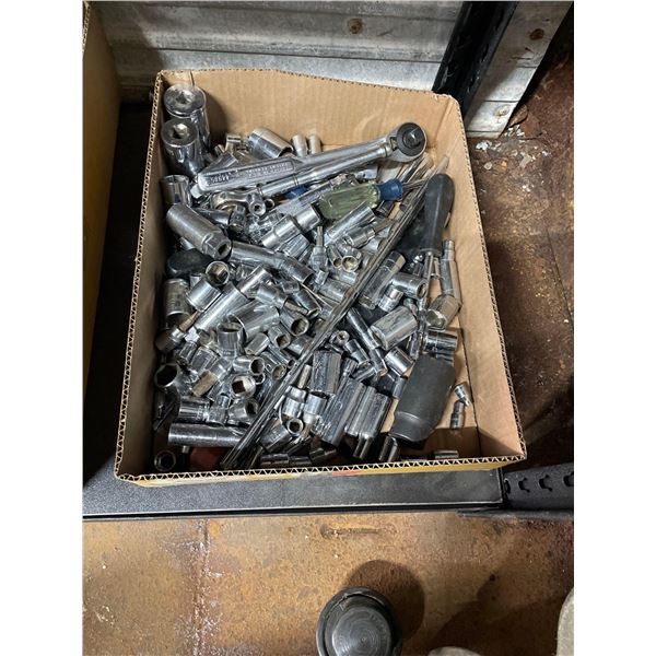 Lot of Assorted Sockets - Estimated 75 Pieces