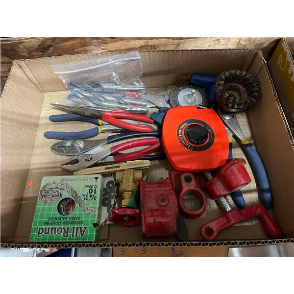 Lot of Assorted Pliers and Accessories