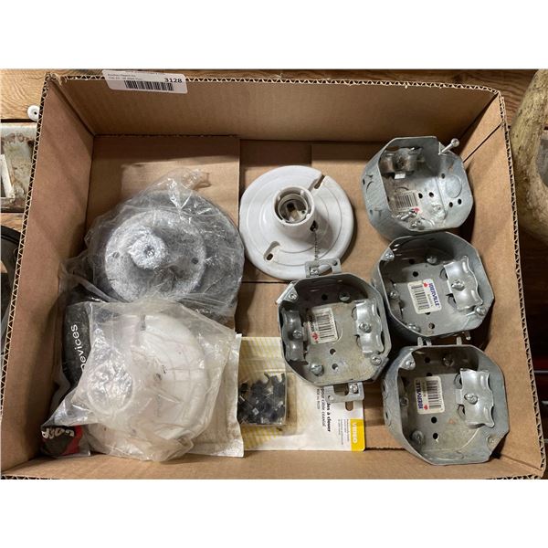 Lot of Assorted Electrical Boxes and Equipment