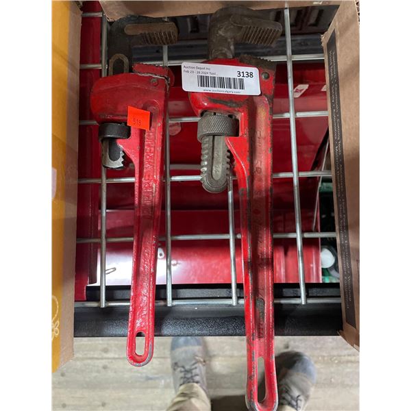 Fuller 12" and 14" Pipe Wrench
