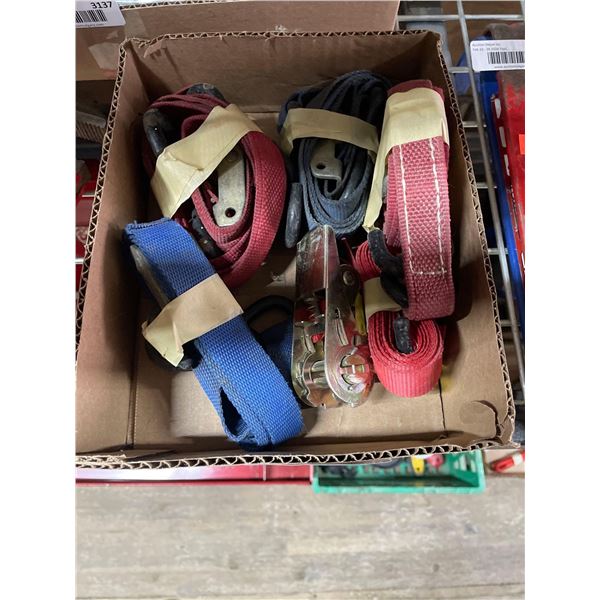 Lot of Assorted Tie Down Straps