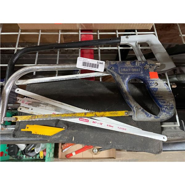 Lot of 2 Hand Saws with Replacement Blades