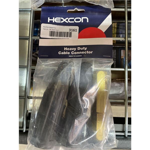 Hexcon heavy duty cable connectors