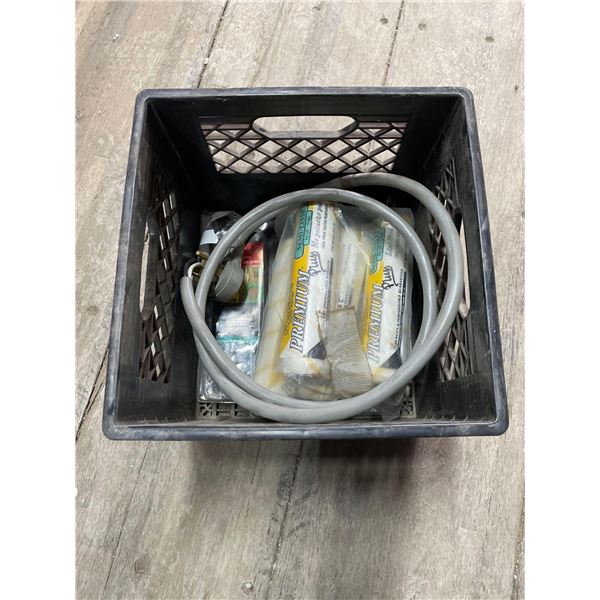 paint rollers,peg hooks and 6' cord for stove #8 wire