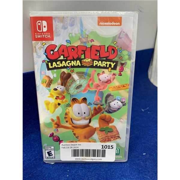 Nintendo Switch Garfield Lasagna Party NEW