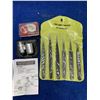 Image 2 : Lot of Jewelers Supply Including: 6 PAIR STAINLESS STEEL ANTI-STATIC TWEEZERS, JEWELLERY/CURRENCY LO
