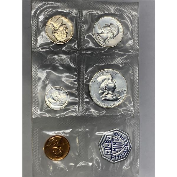 USA Philadephia Mint Sealed 1960 Vintage PL Coin Set