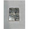 Image 2 : Valcambi Suisse 1g .999 Fine Silver Wafer Bars - LOT of 4