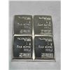 Image 3 : Valcambi Suisse 1g .999 Fine Silver Wafer Bars - LOT of 4