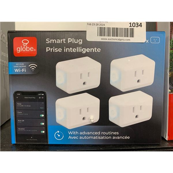 Globe Smart Plug w/ Advanced Routines 4 Pack