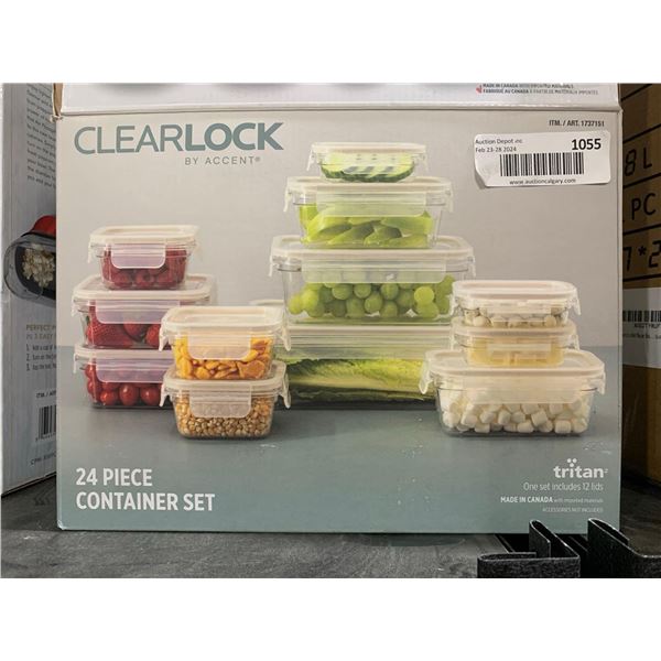 ClearLock 24 Piece Container Set