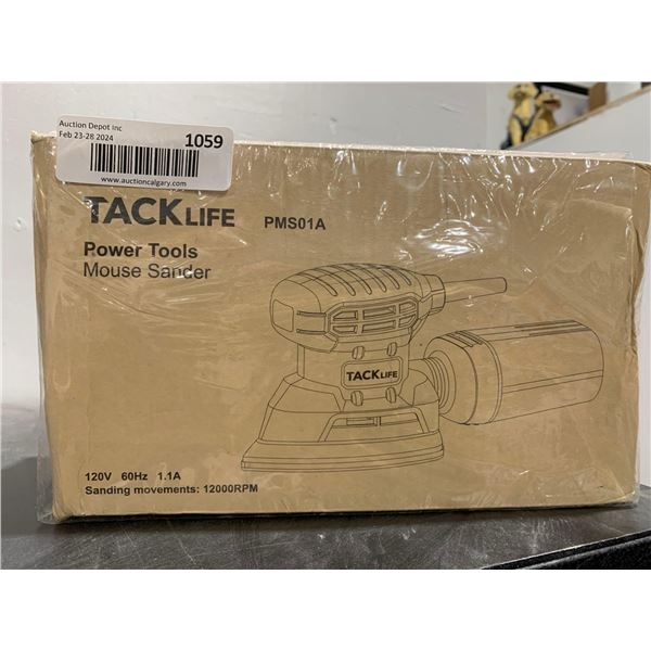 TACK Life Power Tools Mouse Sander 120V