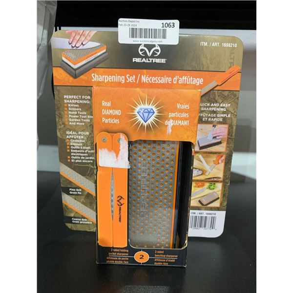 RealTree Sharpening Set With Real Diamond Particles