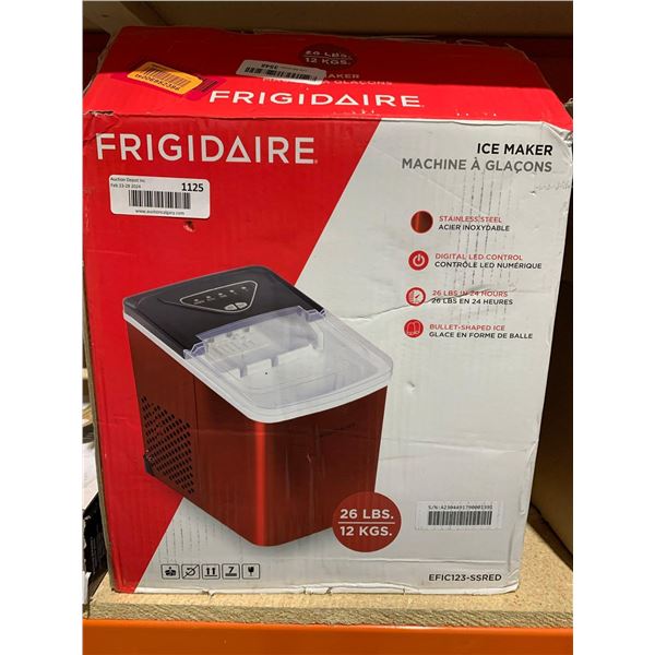 Frigidaire 12Kg Ice Maker - Red