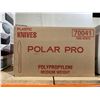 Image 1 : Polar Pro Plastic Knives Medium Weight 1000 White