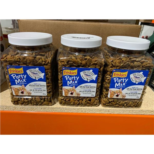 Purina Friskies Party Mix - Lot of 3 x 454g