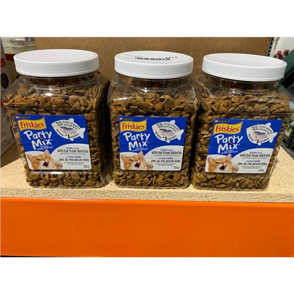 Purina Friskies Party Mix - Lot of 3 x 454g