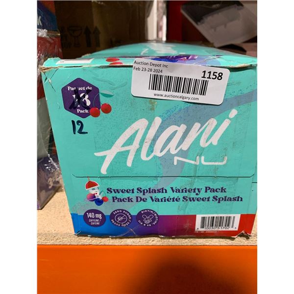 Alani NU Sweet Splash Variety Pack Energy Drink 12x355ml
