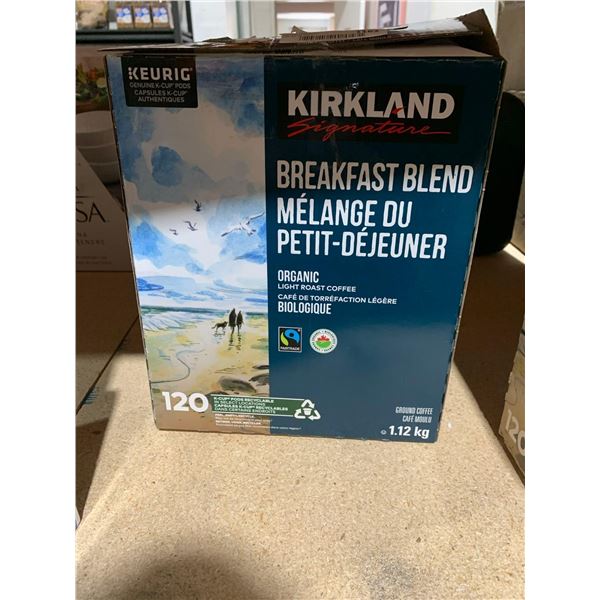 Kirkland Breakfast Blend K-Cup Coffee Pods - 120 Count