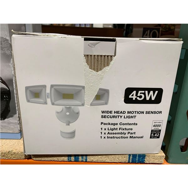 Flsnt Motion Activated Security Light - White