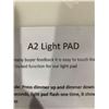 Image 3 : HSK A2 Light Box Light Pad Aluminum Frame Super Thin 6mm Touch Lock/Unlock Dimmer Button 20W Super B