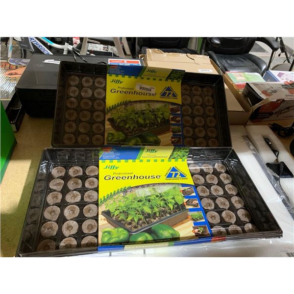 Jiffy Green House 72 Pod Planters Lot of 2