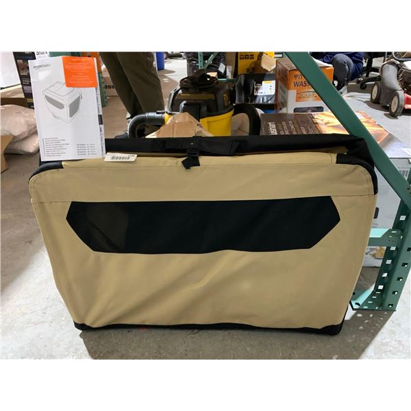 Amazon Basics Folding Soft Dog Crate for Medium Sized Dogs