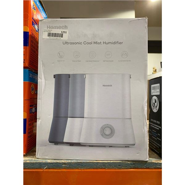 Homech Ultrasonic Cool Mist Humidifier