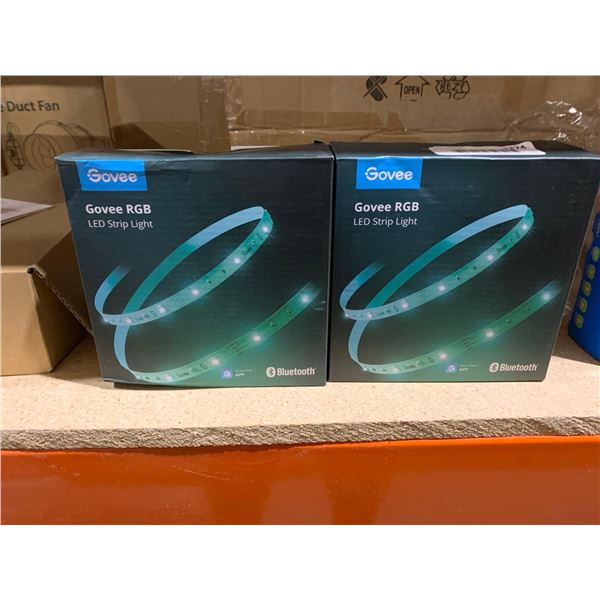 Lot of 2 Govee RGB LED Strip Lights