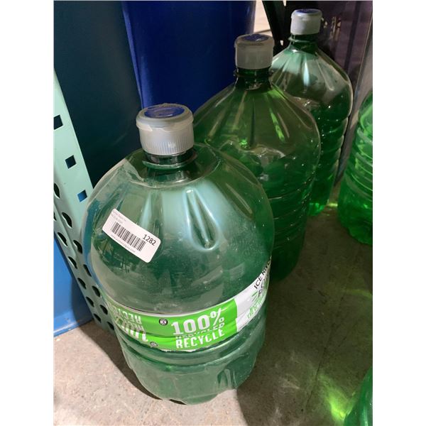 Lot of 3 15 L Ice river Green Bottle Natrual Spring Water