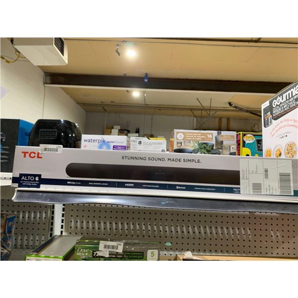 TCL alto 6 2.0 channel sound bar