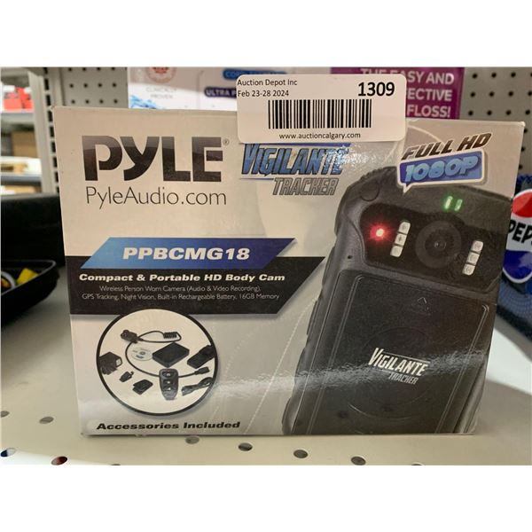 Pyle PPBCMG18 Compact & Portable HD Body Cam