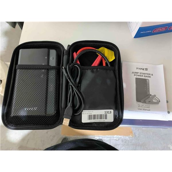 Type S Jump Starter & Power Bank