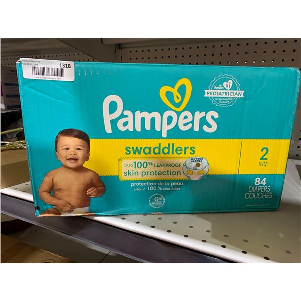 Pampers Swaddlers Size 2 - 84 Count