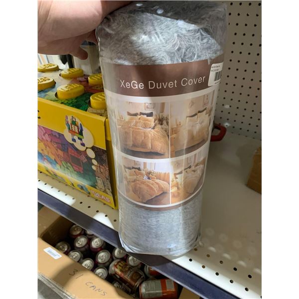 XeGe Queen Size Duvet Cover - Gray