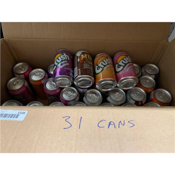 Assorted Crush Soda 31x355ml
