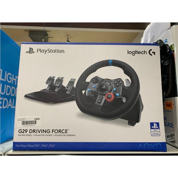 Play Station Logitech G29 Driving Force Racing Wheel Set