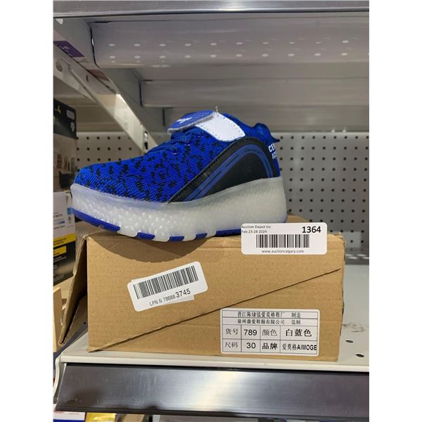 Aimoge Childrens Wheeled Light Up Children's Shoes Size 12.5