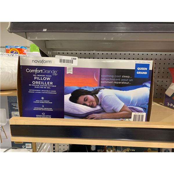 Novaform Standard Queen Size PMamory Foam Cooling Pillow